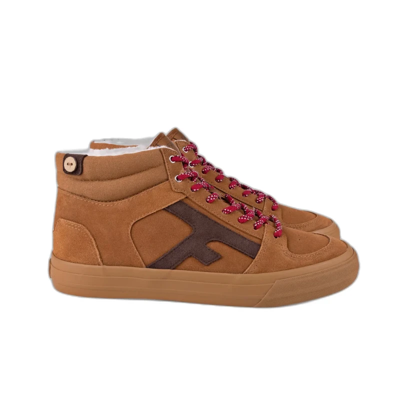 Image of Faguo Sneakers Faguo Walnut Mid Suede Marron Male 44