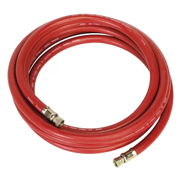 Image of Genuine SEALEY AHC538 Air Hose 5mtr x Ø10mm with 1/4BSP Unions