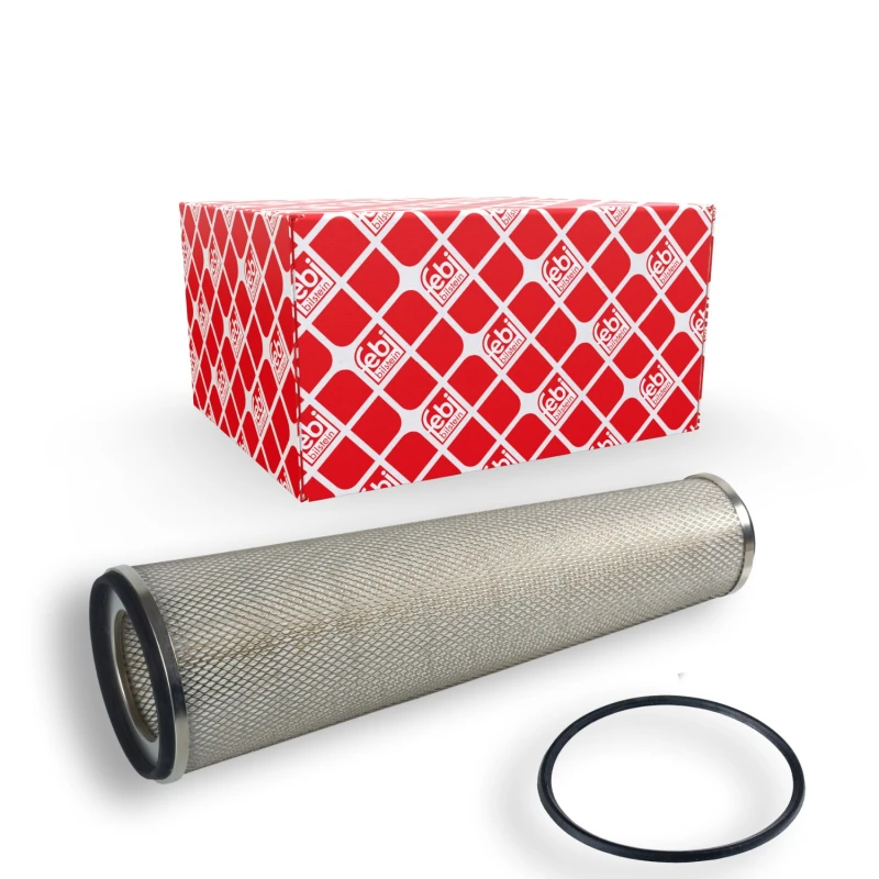 Image of FEBI BILSTEIN 108793 Air filter Filter Insert, with gasket/seal Air Filter (8)