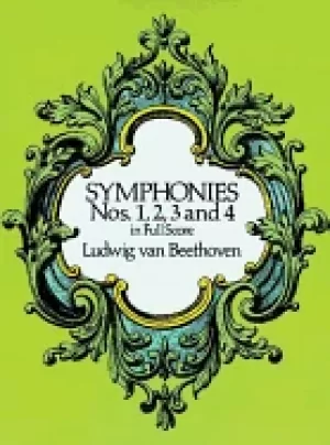 Image of symphonies nos 1 2 3 and 4 in full score
