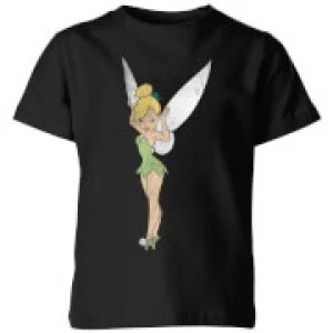 Image of Disney Tinker Bell Classic Kids T-Shirt - Black - 11-12 Years