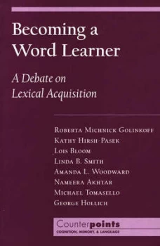 Image of Becoming a Word Learner by Roberta Micknick Golinkoff Book