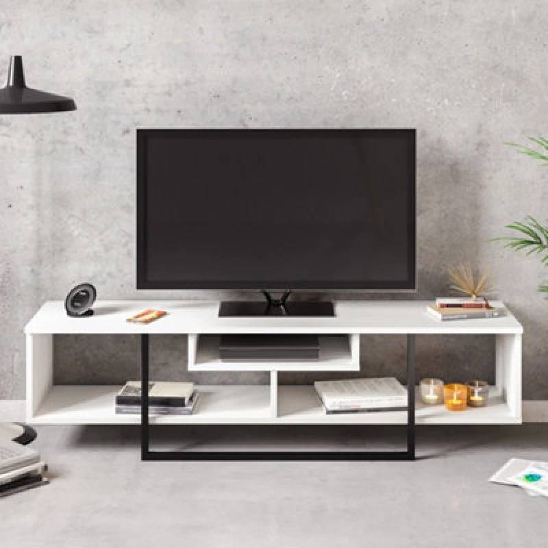 Image of Decorotika Astona TV Stand TV Unit for TVs up to 65" White