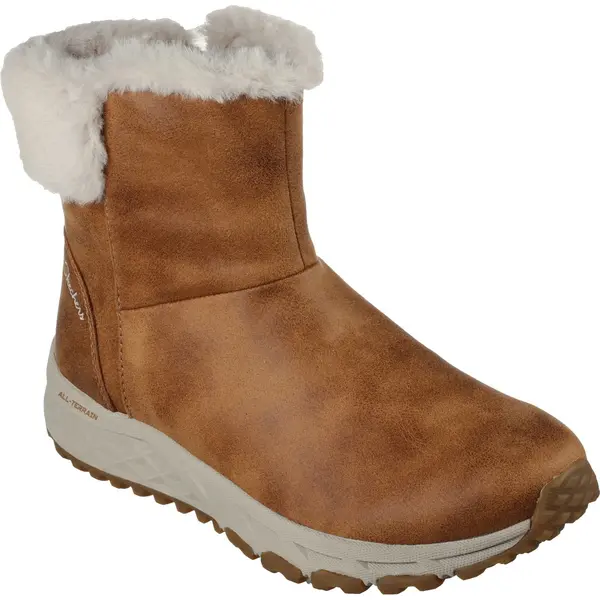 Image of Skechers Womens Escape Plan Outdoor Zip Up Ankle Boots - UK 7