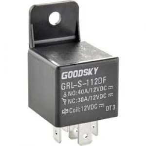 image of Automotive relay 24 Vdc 40 A 1 change over GoodSky