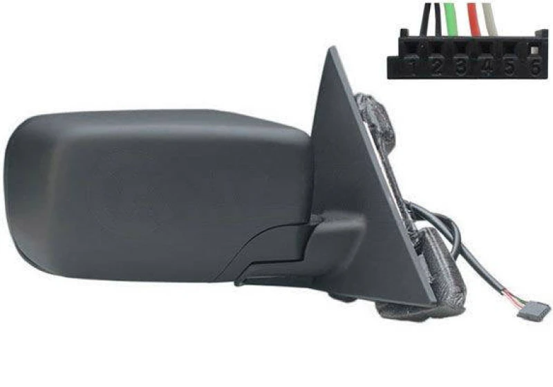 Image of ALKAR 6128849 Wing mirror Right, Electric, Convex, primed Outside Mirror (50)