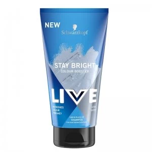 Schwarzkopf LIVE Stay Bright Colour Booster - Steel Silver 150ml