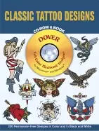 Image of classic tattoo designs cd rom and book