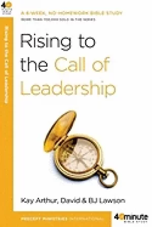 Image of rising to the call of leadership