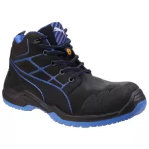 image of Puma Mens Krypton Lace Up Safety Boots (11 UK) (Blue)