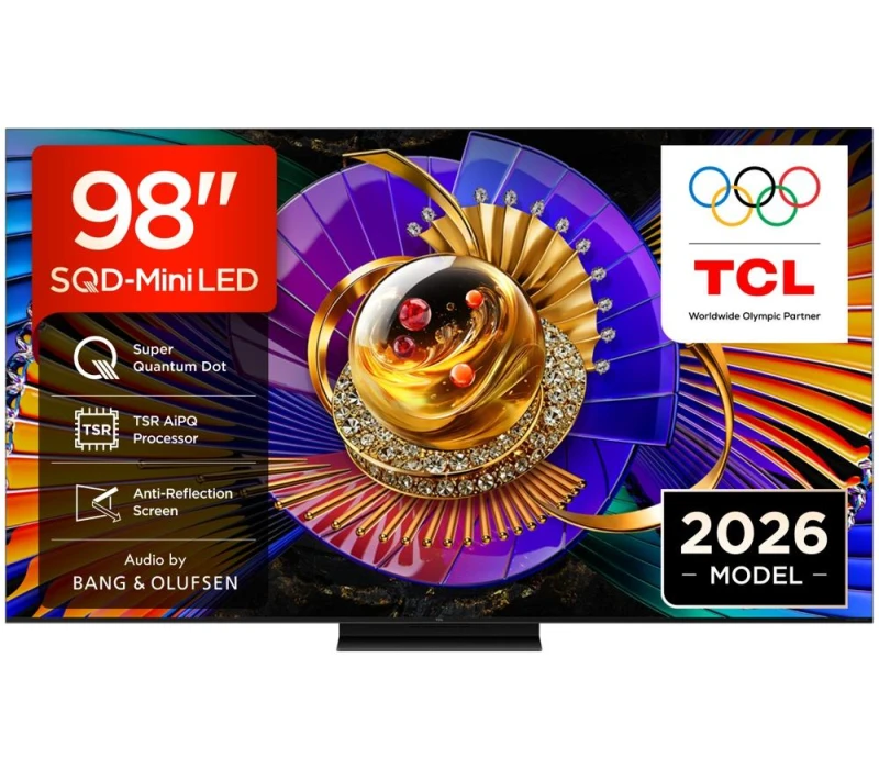 Image of TCL C7L 98" 4K Ultra HD MiniLED Smart Google TV [2026] - 98C7L-UK