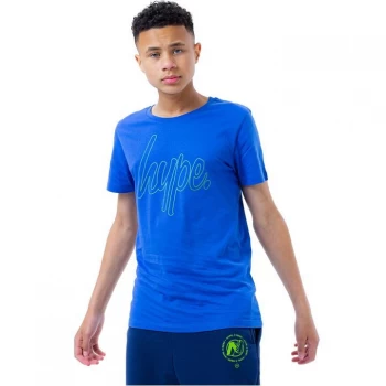 Hype x Nerf Logo Kids T-Shirt - Blue