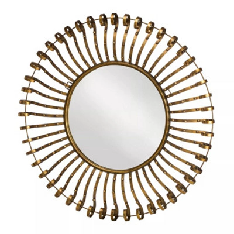 Image of Orsina Spoke Frame Wall Mirror