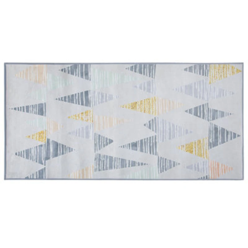 Image of Beliani Rug Yayla Grey 80 X 150 Cm