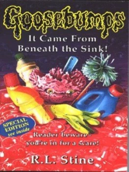 Image of It Came from beneath the Sink by R. L Stine Paperback