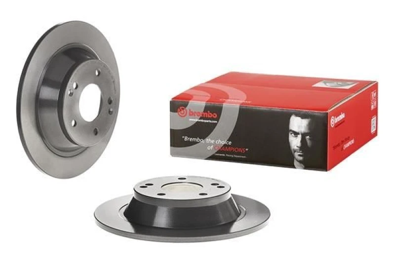 Image of BREMBO Brake disc BREMBO 08.D567.11