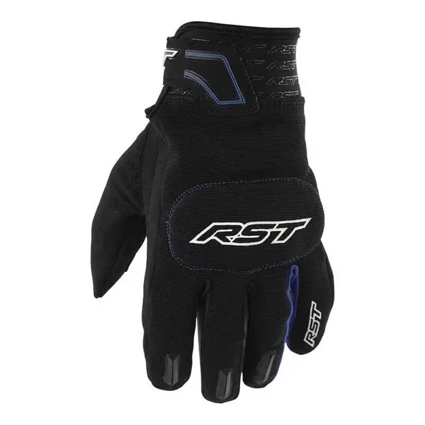 Image of RST Rider Ce Mens Glove Black Blue Size 8