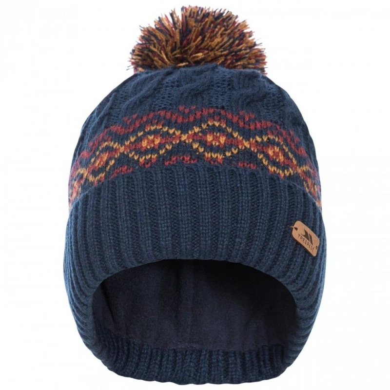 Image of Trespass Trespass Men Andrews Hat in Navy Navy One Size Male 5059444137037