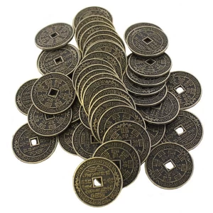 Image of Pack of 50 3.5Cm Chinese Coins