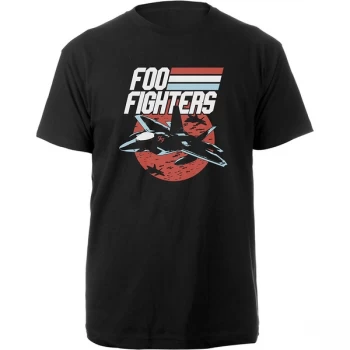 Image of Foo Fighters - Jets Unisex Large T-Shirt - Black