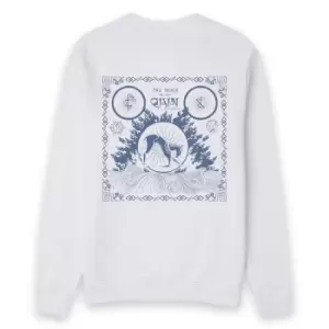 Image of Fantastic Beasts Qilin Symbols Sweatshirt - White - XXL
