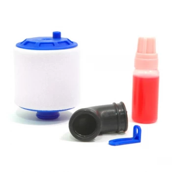 Image of Fastrax 1/10Th Air Filter Re-Buildable - Blue