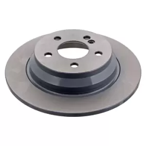 Image of Brake Disc 43899 by Febi Bilstein Rear Axle