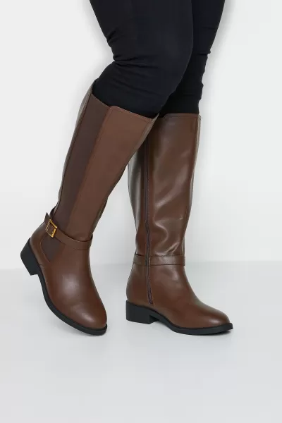 Image of Knee High Boots In Extra Wide EEE Fit