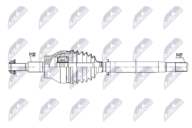 Image of NTY Drive shaft NTY NPW-CH-154