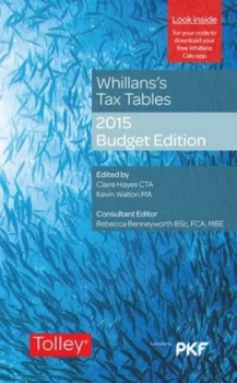 Image of Whillanss Tax Tables 2015-16 by Claire Hayes Book