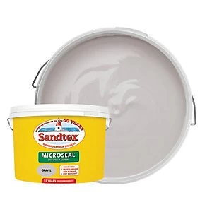 image of Sandtex Ultra Smooth Masonry Paint - Gravel 10L