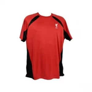 Image of XXL Liverpool Poly Panel Tee Red Retail Packaging