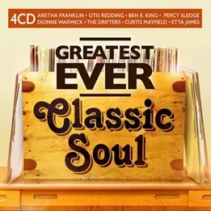 Image of Greatest Ever Classic Soul by Various Artists CD Album
