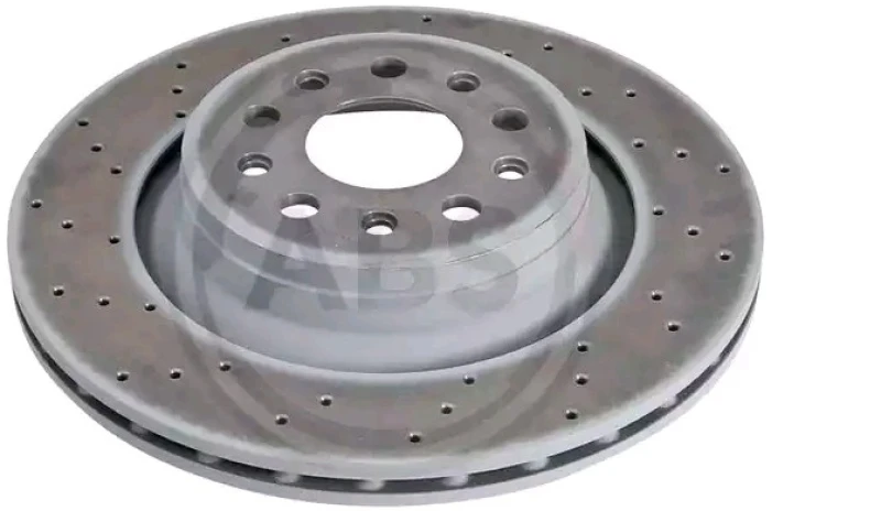 Image of A.B.S. 18530 Brake disc perforated/vented, Coated Brake Disc (82)