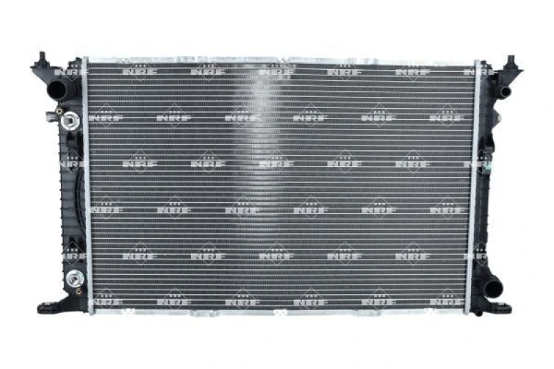 Image of NRF 53116 Engine radiator EASY FIT Brazed cooling fins, Aluminium, with gaskets/seals Aluminium Radiator,engine cooling (470)