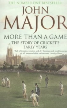 Image of More Than a Game by John Major Paperback