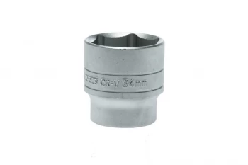 image of Teng Tools M1205346-C 1/2" Drive - Regular 6 Pt Metric 34mm Socket