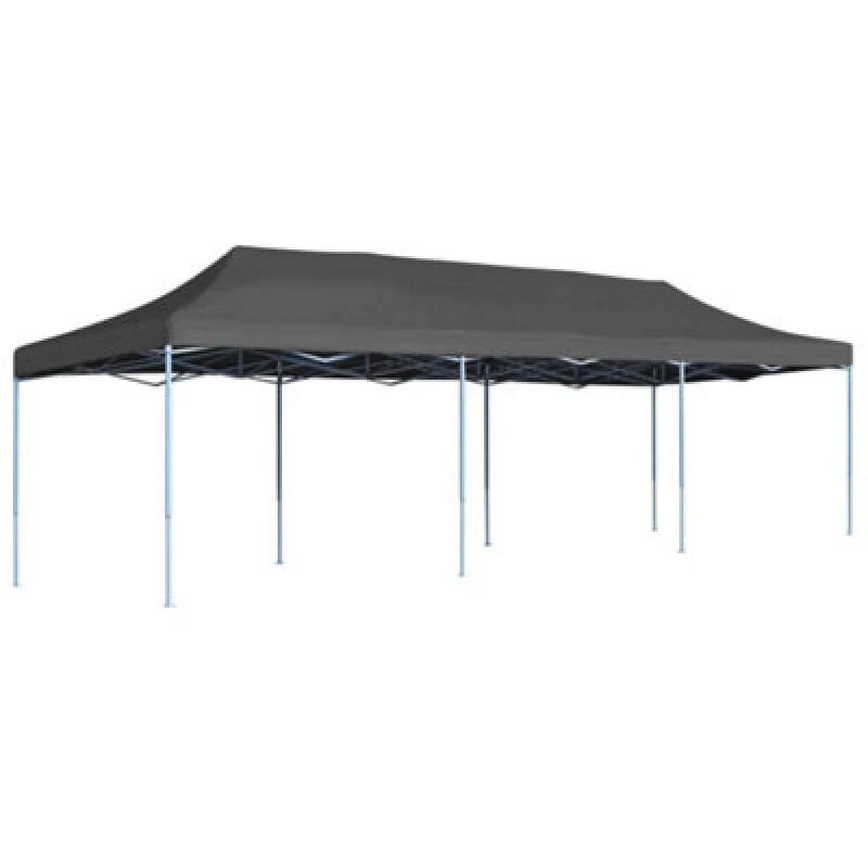 Image of Vidaxl Folding Pop-Up Party Tent 3X9 M Anthracite