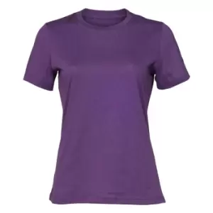 Image of Bella + Canvas Womens/Ladies Jersey Short-Sleeved T-Shirt (L) (Royal Purple)