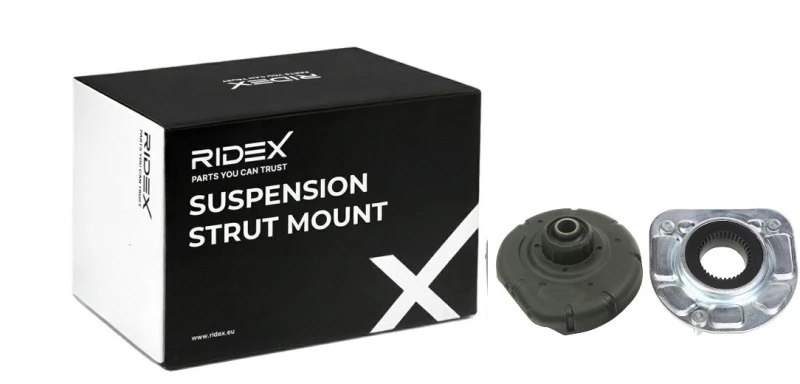Image of RIDEX 1180S0495 Top strut mount Front axle both sides Suspension Strut Support Bearing (1180)