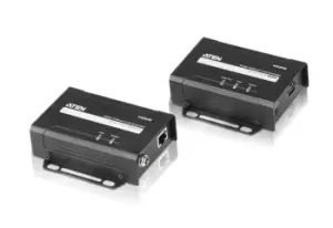 Image of ATEN VE801-AT-E AV extender AV transmitter & receiver Black