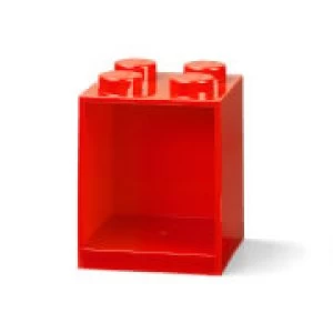 image of LEGO Storage Brick Shelf 4 - Red