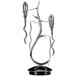 Image of Shaggy Table Lamp Chrome