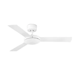Image of Mini Small Ceiling Fan Without Light White, Maple