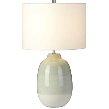 image of Chelsfield - 1 Light Table Lamp Ceramic, E27 - Elstead