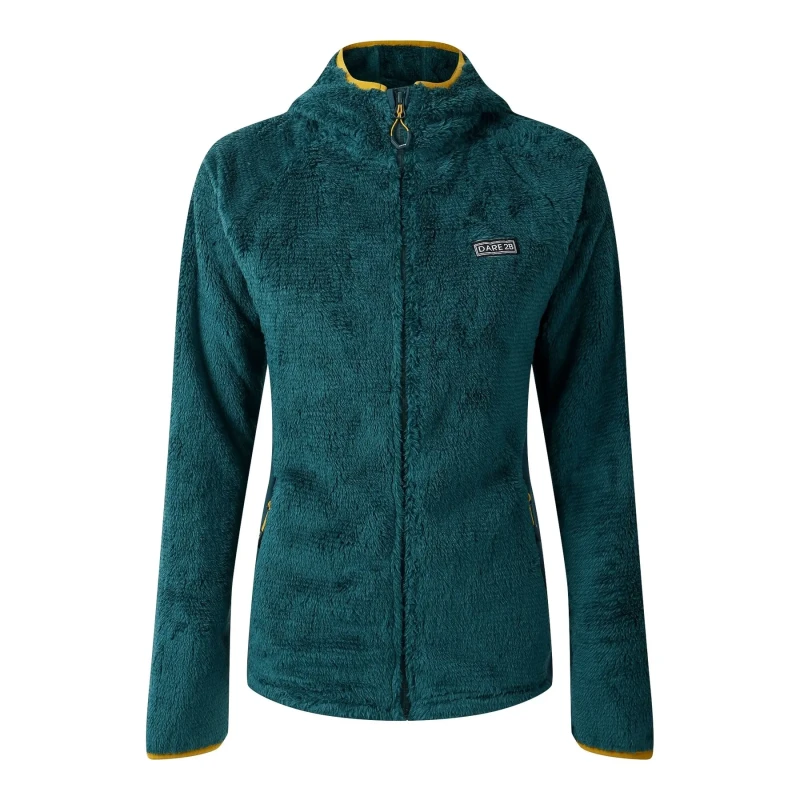 Image of Womens hooded fleece Dare 2B Torrek Pro Vert Female 42