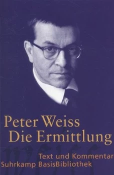 Image of Die Ermittlung by Peter Weiss Paperback
