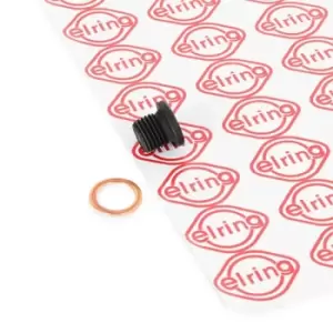 Image of ELRING Drain Plug VW,AUDI,SKODA 982.340 N0138156,N0160276,N91101402 Oil Drain Plug,Oil Drain Plug, oil pan N91167901,N0138156,N0160276,N91101402