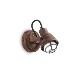 Image of Bob 1 Light Wall Light Weathered, GU10