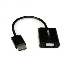 image of StarTech DisplayPort 1.2 to VGA Adapter Converter DisplayPort to VGA 1920x1200